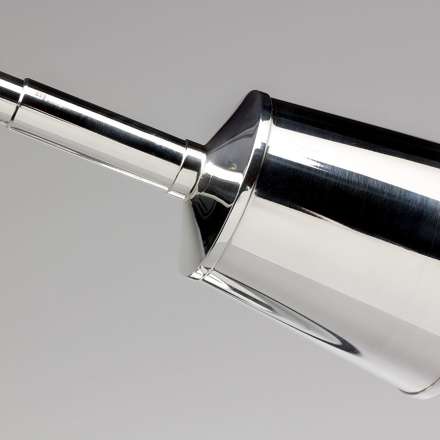 limitierte Auflage der Schreibtischleuchte EB27 Sterling Silber (limitierte Edition) von Eduard-Wilfrid Buquet 