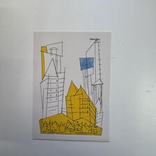 Postkarte Bauhaus-Motive