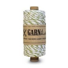 Garnrolle, Bäcker-Garn, zweifarbig