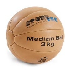 Medizinball Leder, 3 kg