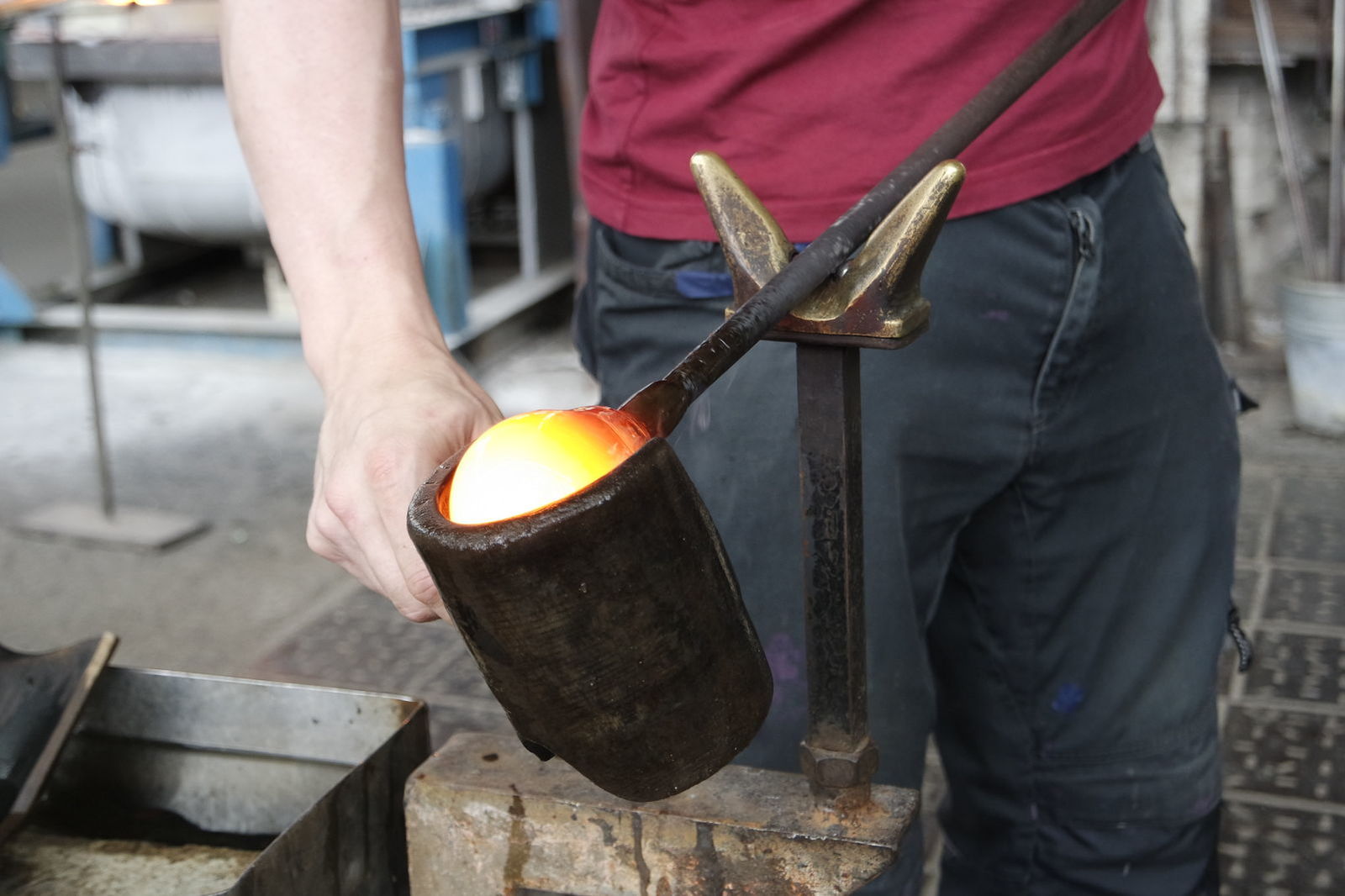 Zu Besuch in der Glashütte