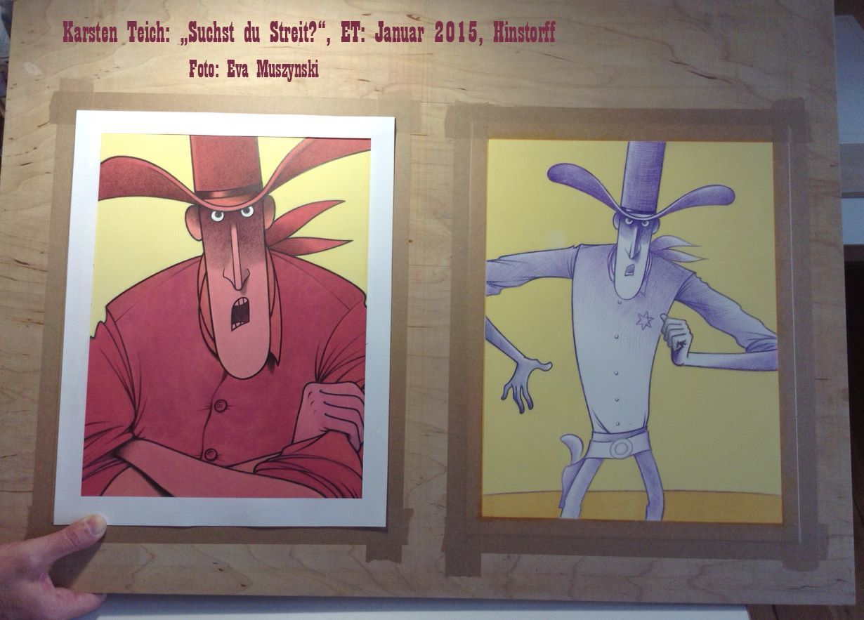 Illustrationen werden vorgestellt