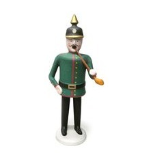 Erzgebirgischer Räuchermann POLIZIST