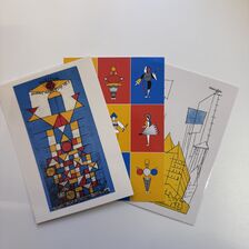 Postkarte Bauhaus-Motive