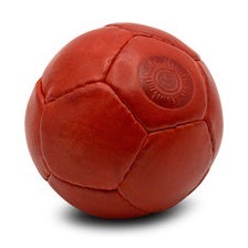 Jonglierball handgenäht - rot