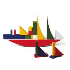 BAUHAUS BAUSPIEL, Naef, Design von Alma Siedhoff-Buscher