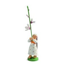 Blumenkinder - Mädchen mit Kirschblüte