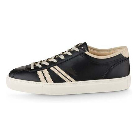 Liga Ledersneaker Kalbsleder schwarz/ cremeweiß Produktnummer: 120.01122