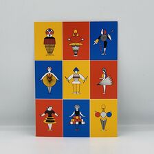 Postkarte Bauhaus-Motive