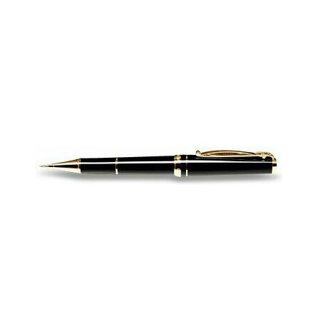 Der elegante Drehbleistift aus der Edition Skribent GOLD ist ein feines Schreibegrät mit edlen Details. Die Kappe - ein kleines Kunstwerk und derfeinvergoldete Clip ist wie eine Schmuckspange gestaltet. In der Edition: Füllfederhalter, Rollerball, Drehkugelschreiber