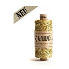 Garnrolle, Bäcker-Garn, Metallik