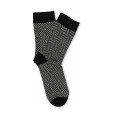 Fortschritt Socken aus Bio-Baumwolle-Rhomb