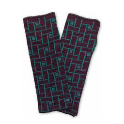Jump, aubergine/petrol