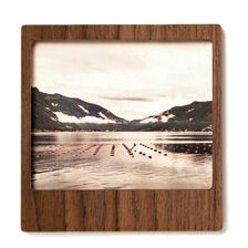 LUMENQI Bilderrahmen aus Holz – “Memoholz” 2er Set