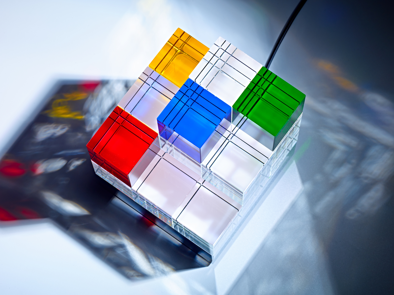 Cubelight Tischleuchte Mathias Schifferdecker