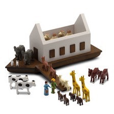 Arche Noah in Miniatur