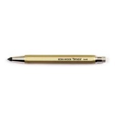 Automatic-Metalldruckbleistift inklusive Minenspitzer (gold)