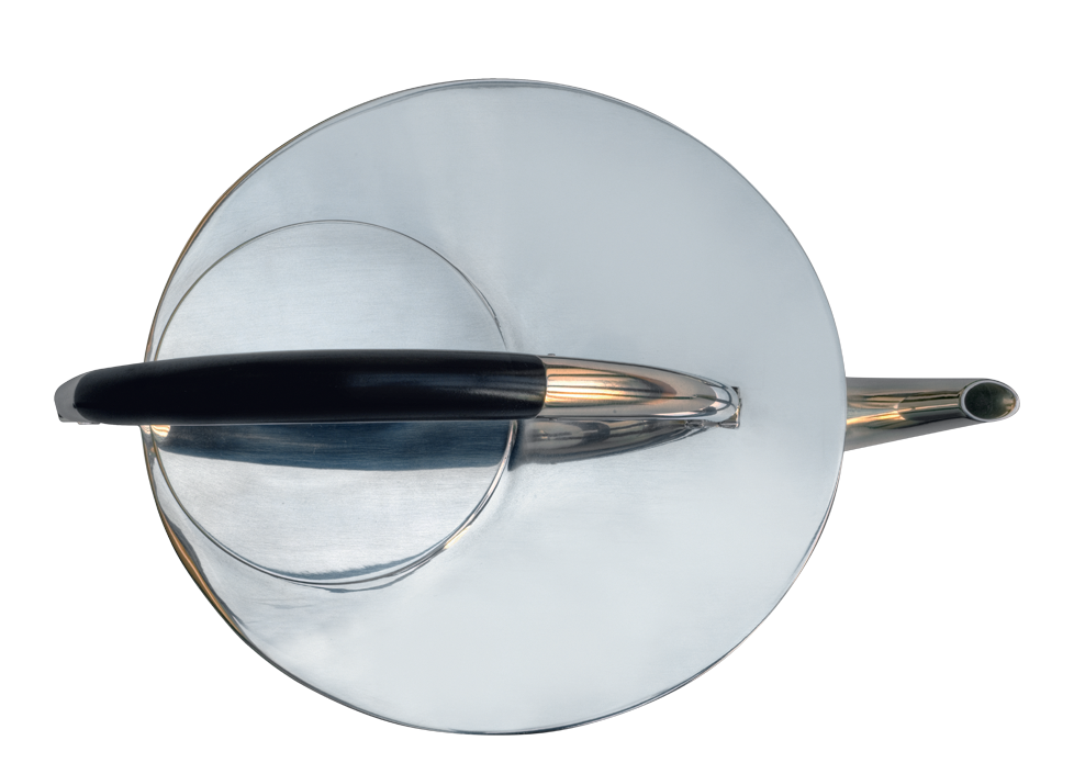 Bauhaus Teekanne – MBTK 24, Sterling Silber von Marianne Brand