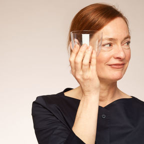 Anja Brake, FORMOST, liebt das Wasserglas.