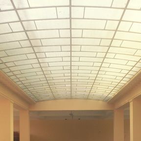 Die Lichthalle im verlassenen Karstadtgebäude in der Dömitzer Innenstadt