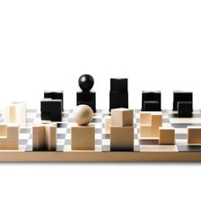 Bauhaus Schachfiguren Design: Josef Hartwig
