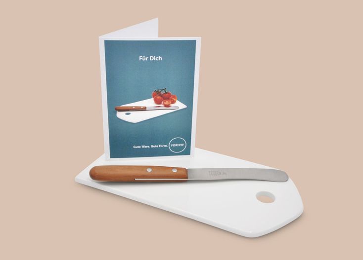  Bestandteile:  Windmühlen Messer Porzellan Brettchen Geschenkpapier handgeschriebene Grußkarte 