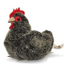 Kösener Huhn, klein, grau, 7363