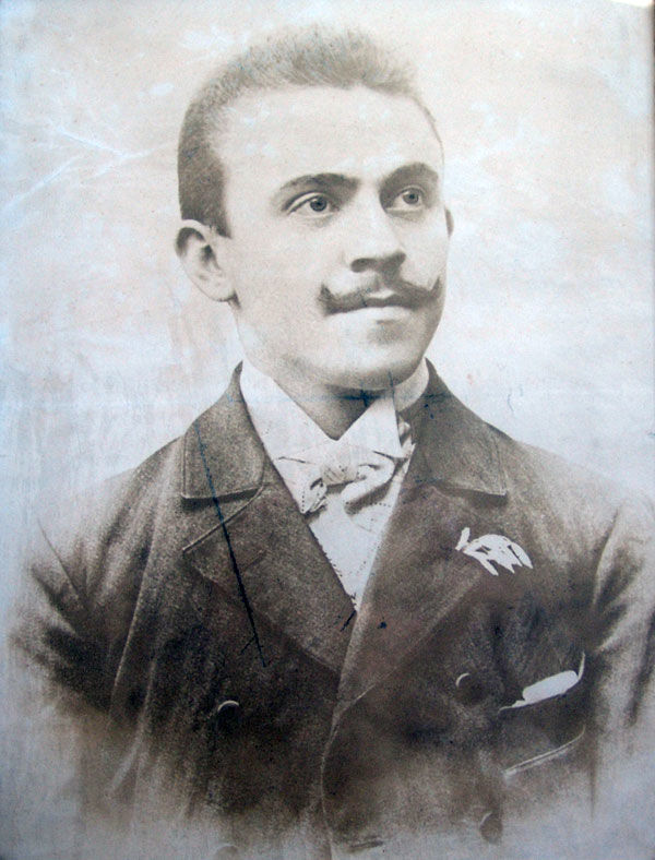 Firmengründer Otto Greiner Alex Sohn (O.G.A.S.)