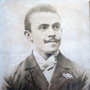 Firmengründer Otto Greiner Alex Sohn (O.G.A.S.)
