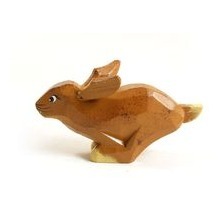 Osterhase SPEEDY - Reifentier aus Holz