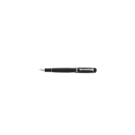 Kaweco Nostalgie Füllhalter in schwarz, chrom