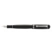 Kaweco Nostalgie Füllhalter in schwarz, chrom