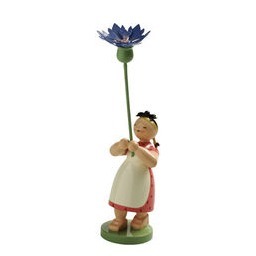 Mädchen mit Kornblume, 13 cm