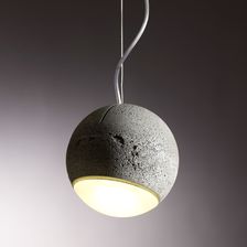 Model: verstellbar, Glaslinse matt Kugel-Pendelleuchte "Trabant 2", matt, verstellbar