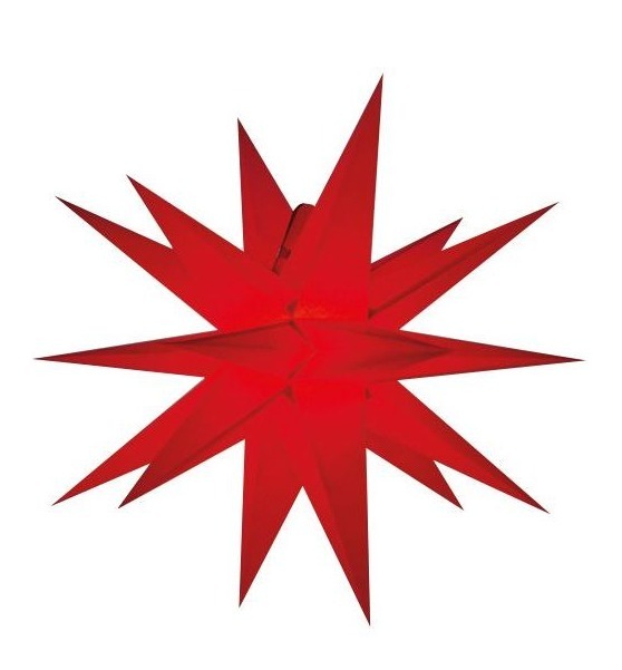 FORMOST - Buchbinderei Kraft - Annaberger Faltstern - Gre: No.5 (44 x 56  cm), Farbe: rot