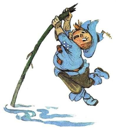 Die Vogelscheuche aus A.Wolkows Zauberer der Smaragdenstadt