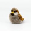kleine Spatz aus Plüsch von Kösen von links 