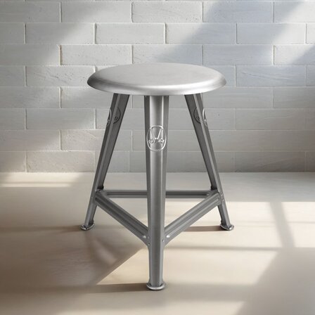 ROWAC Schemel Hocker Naked Steel