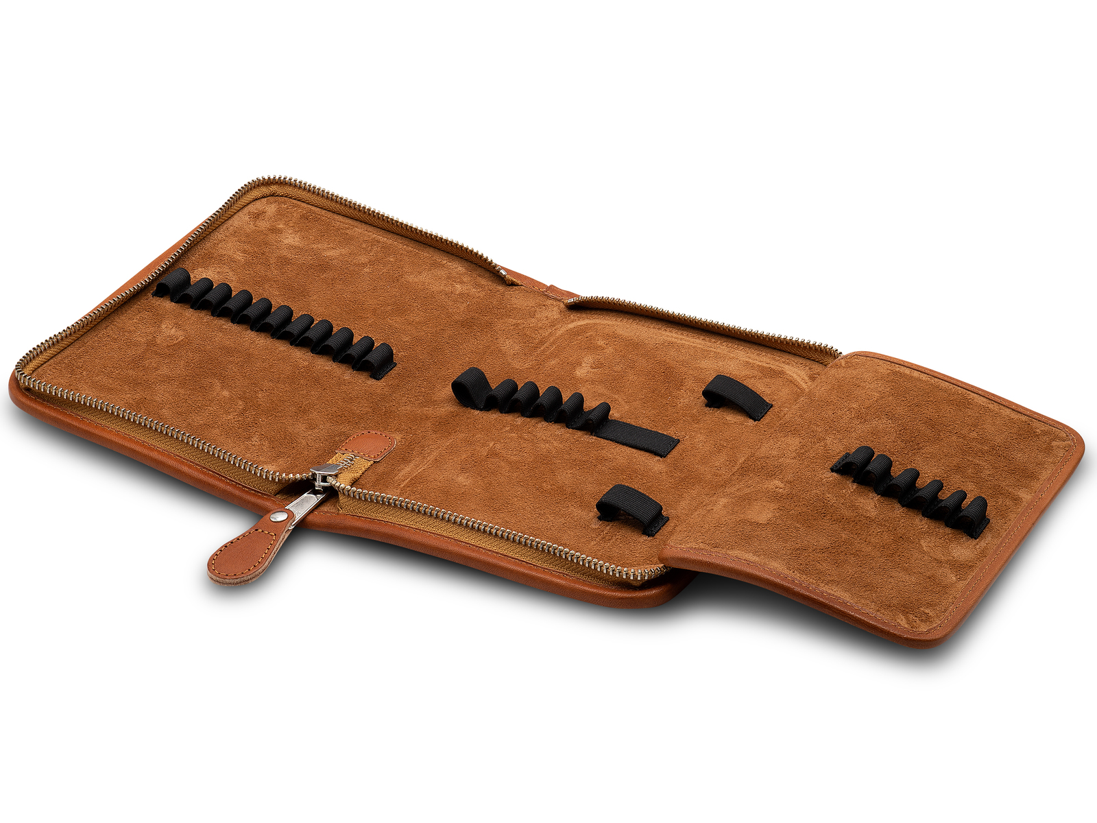 geöffnete Federmappe Nils - Federtasche für Gymnasiasten und Studenten - sehr langlebig