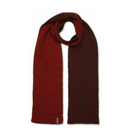 Rhomb rot/schwarz
