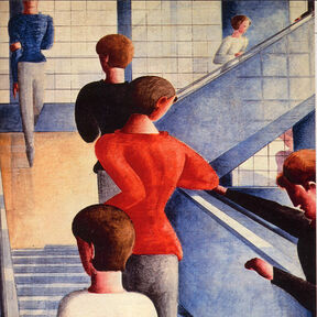 Oskar Schlemmer, Bauhaustreppe, 1932