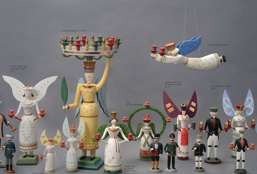 Traditionelle Schnitzkunst aus dem Erzgebirge