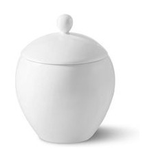 Die Serie Urbino gehört zu den frühen Designklassikern im Sortiment der KPM.1930-1932 von Trude Petri entworfen und bis heute unverändert im Sortiment der Berliner Manufaktur. Kleine Zuckerdose URBINO