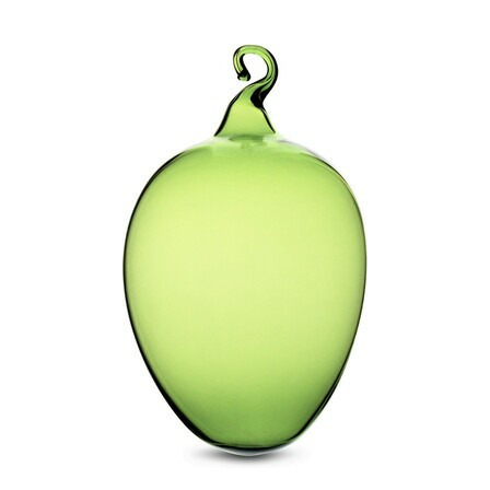 Waldglasei Original Thüringer Waldglas mit Sclaufeaus Glas für den Osterzweig 