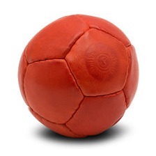 Jonglierball handgenäht - orange