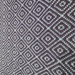 Rhomp tieflila/grautürkis