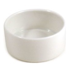 Mehrzweckschälchen Porzellan Uni-Weiss