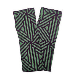 Triangle aubergine/grünspan