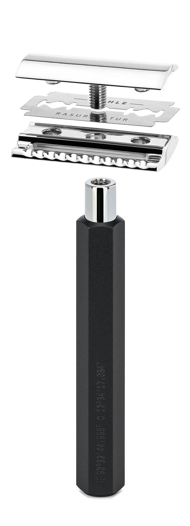 Mühle Rasierhobel Hexagon Graphite