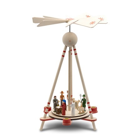 Handgemachte Pyramide